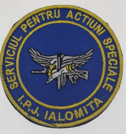 ROUND EMBLEM SERVICE FOR SPECIAL ACTIONS IPJ IALOMITA