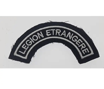 FOREIGN LEGION SEMI-ROUND BADGE