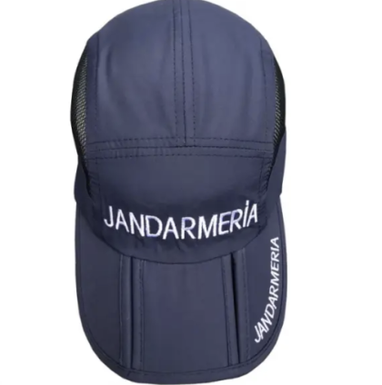 NAVY BLUE FOLDABLE GENDER POLICE CAP MP1