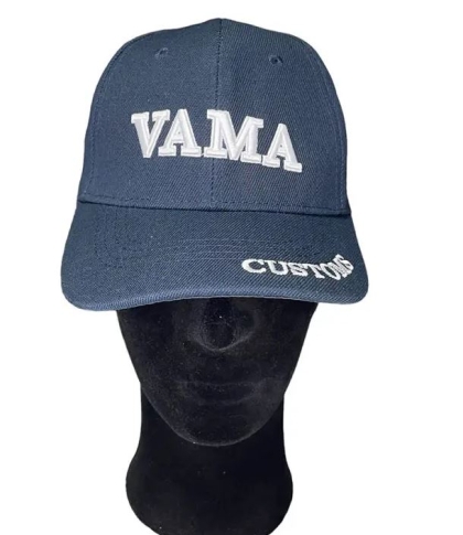 CUSTOMS NAVY BLUE FULL HAT - MP1