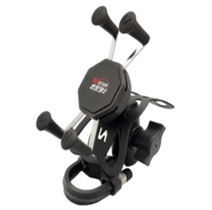 Big Orion holder for a mobile phone between 5.5 and 6.5 inches with grip on the handlebar