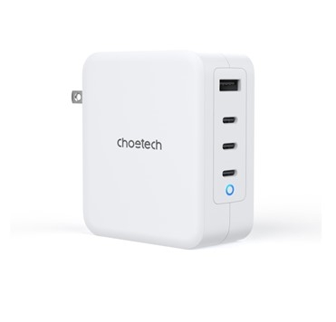 Choetech NexGen GaN 130W 1A+3C 4-Ports Wall Charger