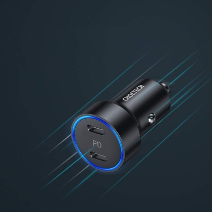 Dual USB-C PD 40W Car Charger