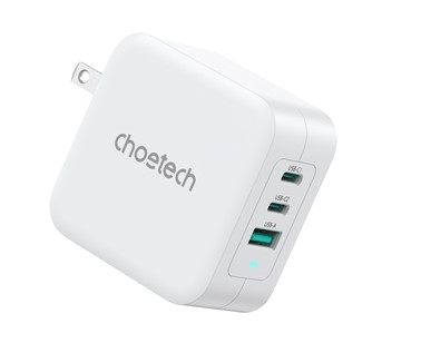 Choetech NexGen PPS PD100W Charger Dual Type-C+ Single USB-A