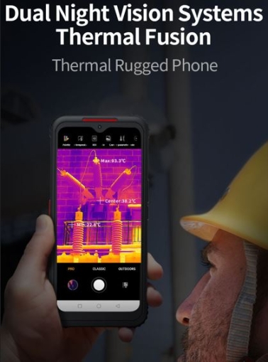 INFIRAY PX1 Thermal Imaging Mobile Phones 5G Rugged Phone Smartphone 256GB