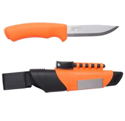 Knife Morakniv Bushcraft Survival Hi-Vis 12051 with 10.9 cm Blade