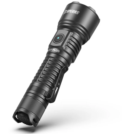 SPERAS EST PLUS 1600lm 726m Professional Tactical Police Flashlight