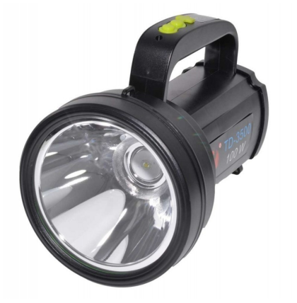 TD-3500 100W Emergency LED Rechargeable Flashlight