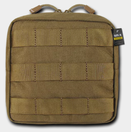 Rapdom 6x6 Utility Pouch , Coyote