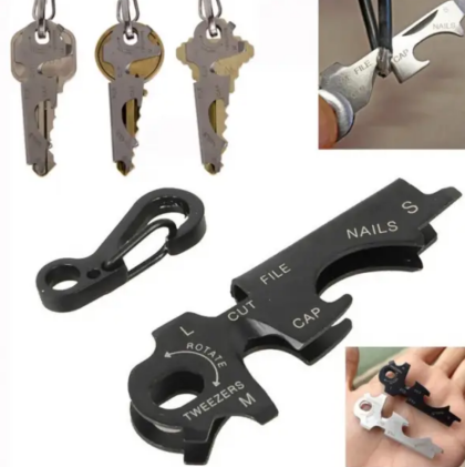 TRUE UTILITY KEYTOOL MULTIFUNCTIONAL KEYCHAIN