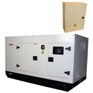 SENCI SCDE 34YS-ATS 400V 34kVA stationary diesel generator with AVR