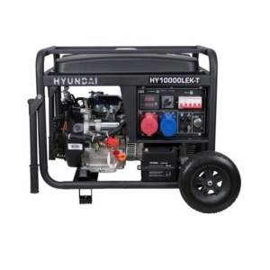 HYUNDAI HY10000LEK-T, 7KW gasoline three-phase generator