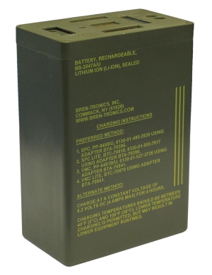 Rechargeable Lithium-Ion Battery BB-2847A/U, 7.1 AH for AN/PRM-34 (Radio Set), AN/PRS-7 (Mine Detector) and AN/PAS-13 (Thermal Weapon Sight)