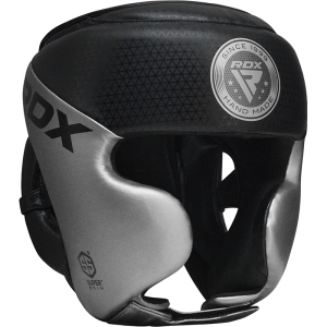 RDX L1 Mark Full Face Pro Boxing Training Head Guard-M-Silver