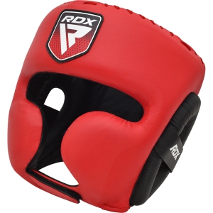 RDX APEX Boxing Head Gear With Cheek Protector Red Large