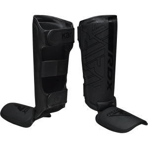 RDX F6 KARA MMA Shin Instep Guards-Black-S