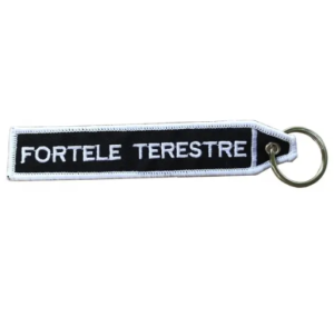 LAND FORCES EMBROIDERED KEYRING