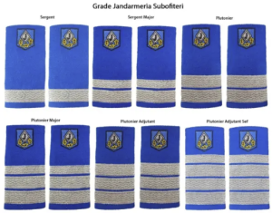 RANK OF GENDARMERIA SERGEANT MAJOR