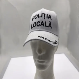 LOCAL POLICE WHITE FULL CAP MP1