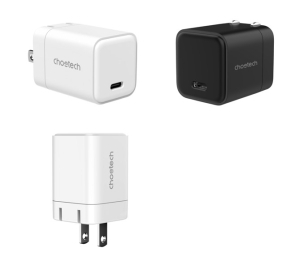 Choetech NexGen Mini PD30W GAN USB-C Wall ChargerUS Foldable Pin 