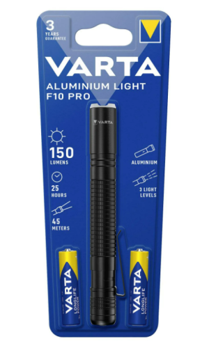 Flashlight Varta Aluminium Light F10 Pro LED (monochrome) 