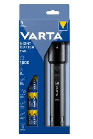 Varta Night Cutter F40 LED Flashlight