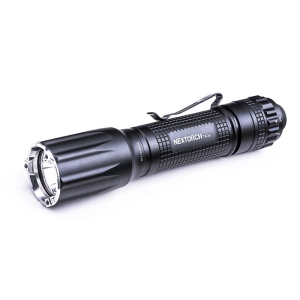 NEXTORCH TA30 Tactical LED Flashlight, 1300 Lumen, Head with Nano Ceramic Glass Breaker, Strobe Function