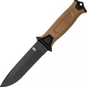 Gerber StrongArm Knife - Brown, Plain Edge Blade